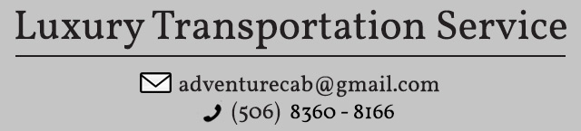 Luxury Adventure Cab Costa Rica